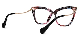 Winston Butterfly Floral Glasses3