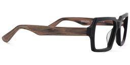 Arthur Black Rectangle Glasses3