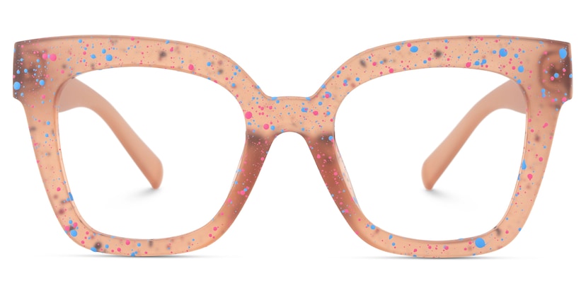 Malcolm Square Matte Brown Glasses