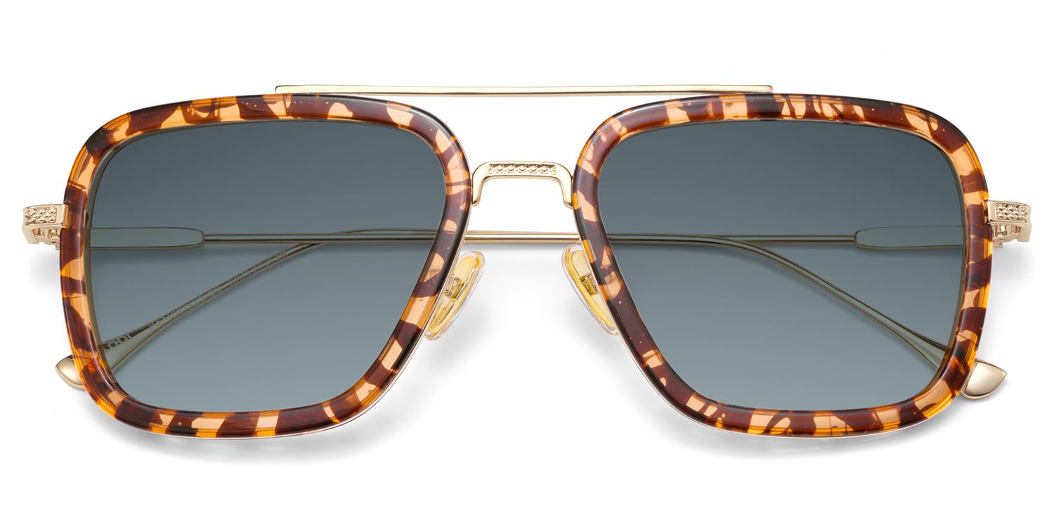 Gifford Mixed Tortoise Frame Sunglasses | ZEELOOL1