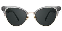 Charlene Browline Gray Glasses0