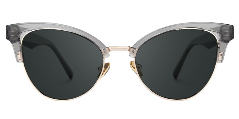 Charlene Browline Gray Glasses