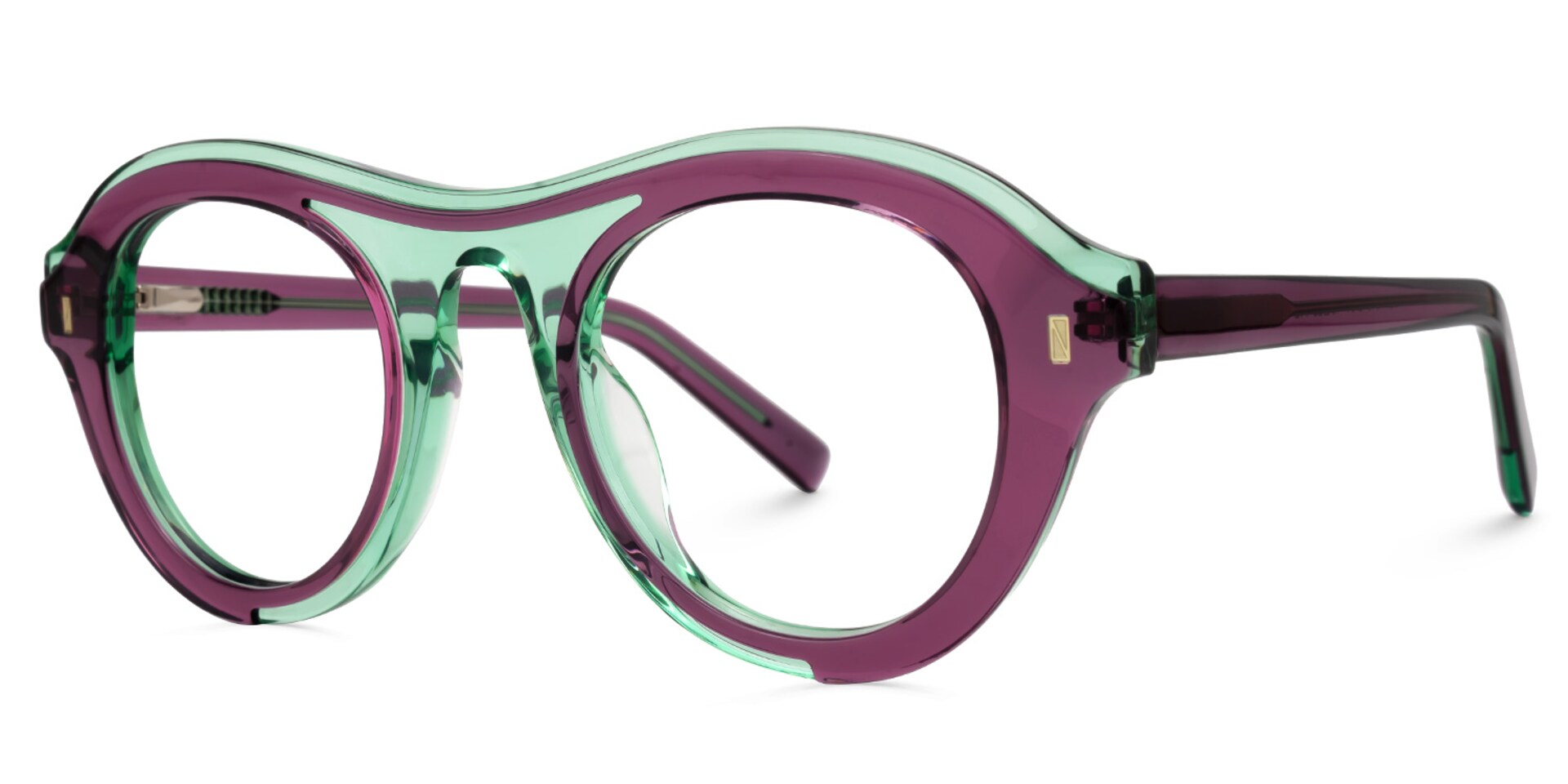 Round Milan Purple Glasses deals -Zeelool Glasses1