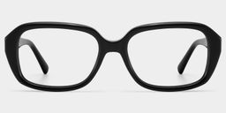 Rowan Black Rectangle Glasses2