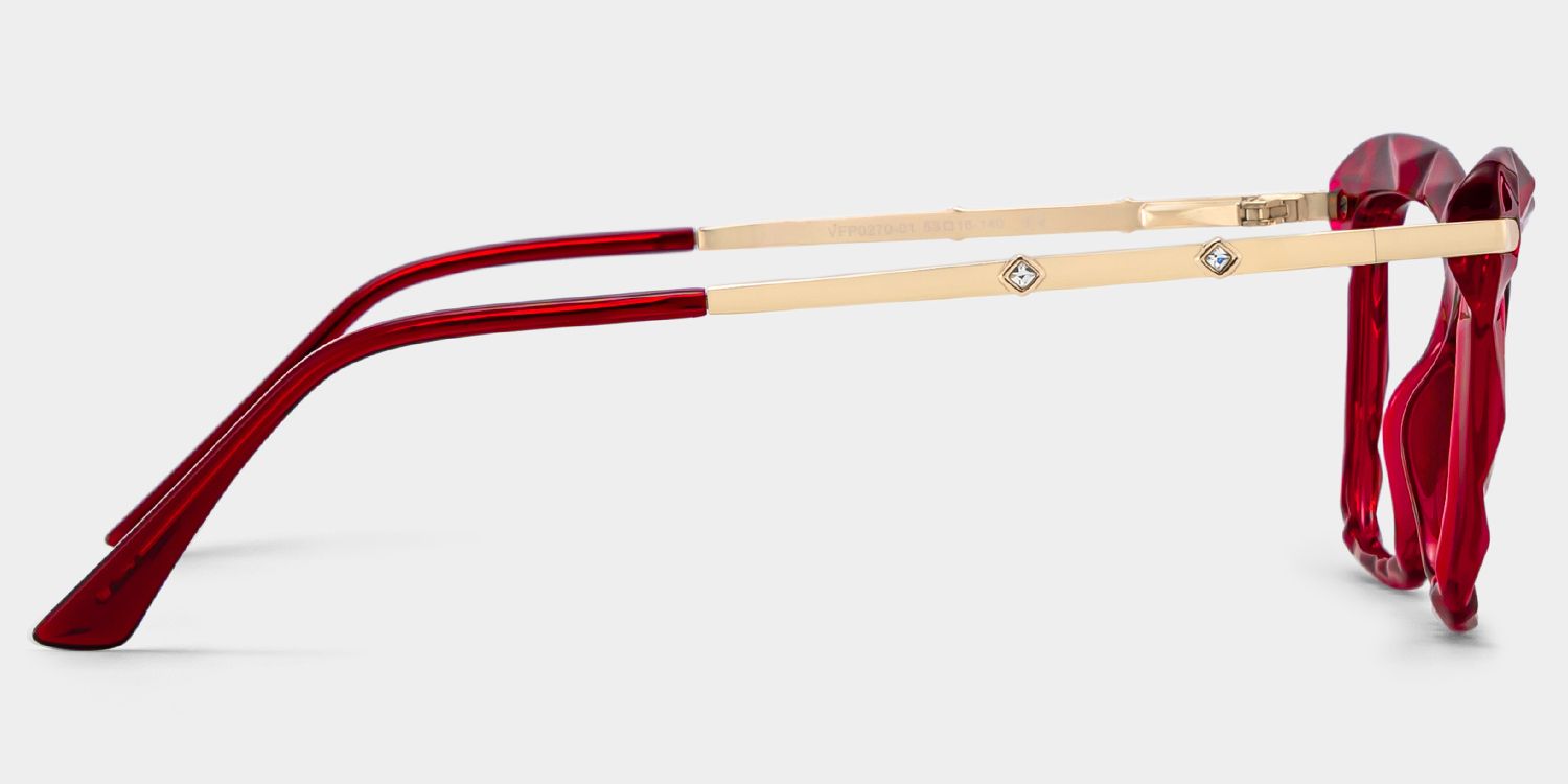 Juliet Cateye Red Eyeglasses and Glasses Frames3