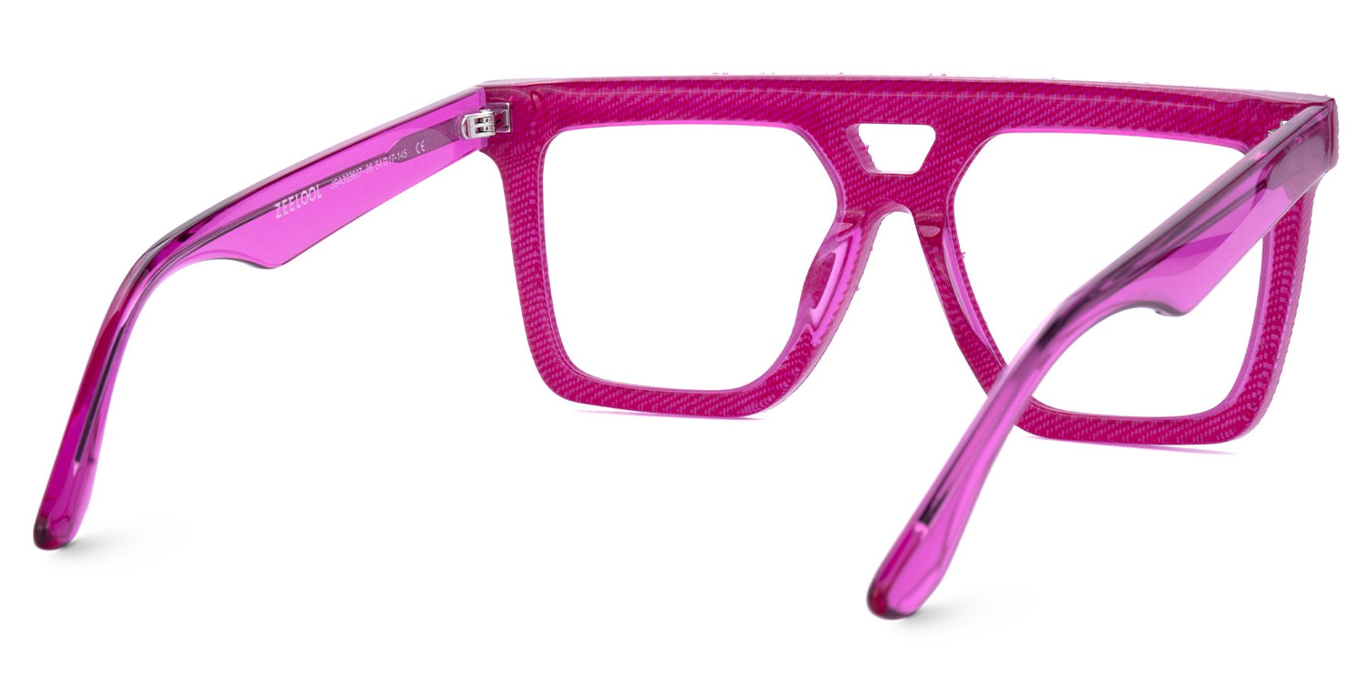 Rubin Hot Pink Denim Eyeglasses | Zeelool3