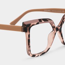 Eboney Tortoise Square Glasses6