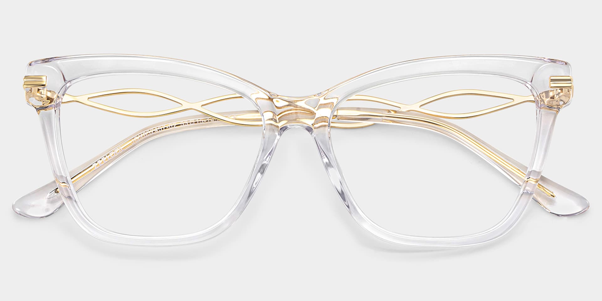 Mason Eyeglasses in Cat eye Crystal Frame | Zeelool2
