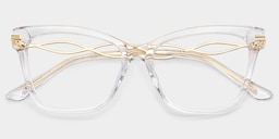Mason Cat eye Crystal Glasses2