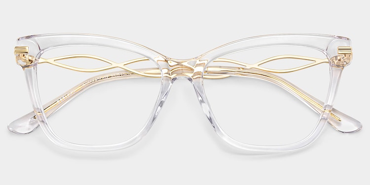 Mason Cat eye Crystal Glasses