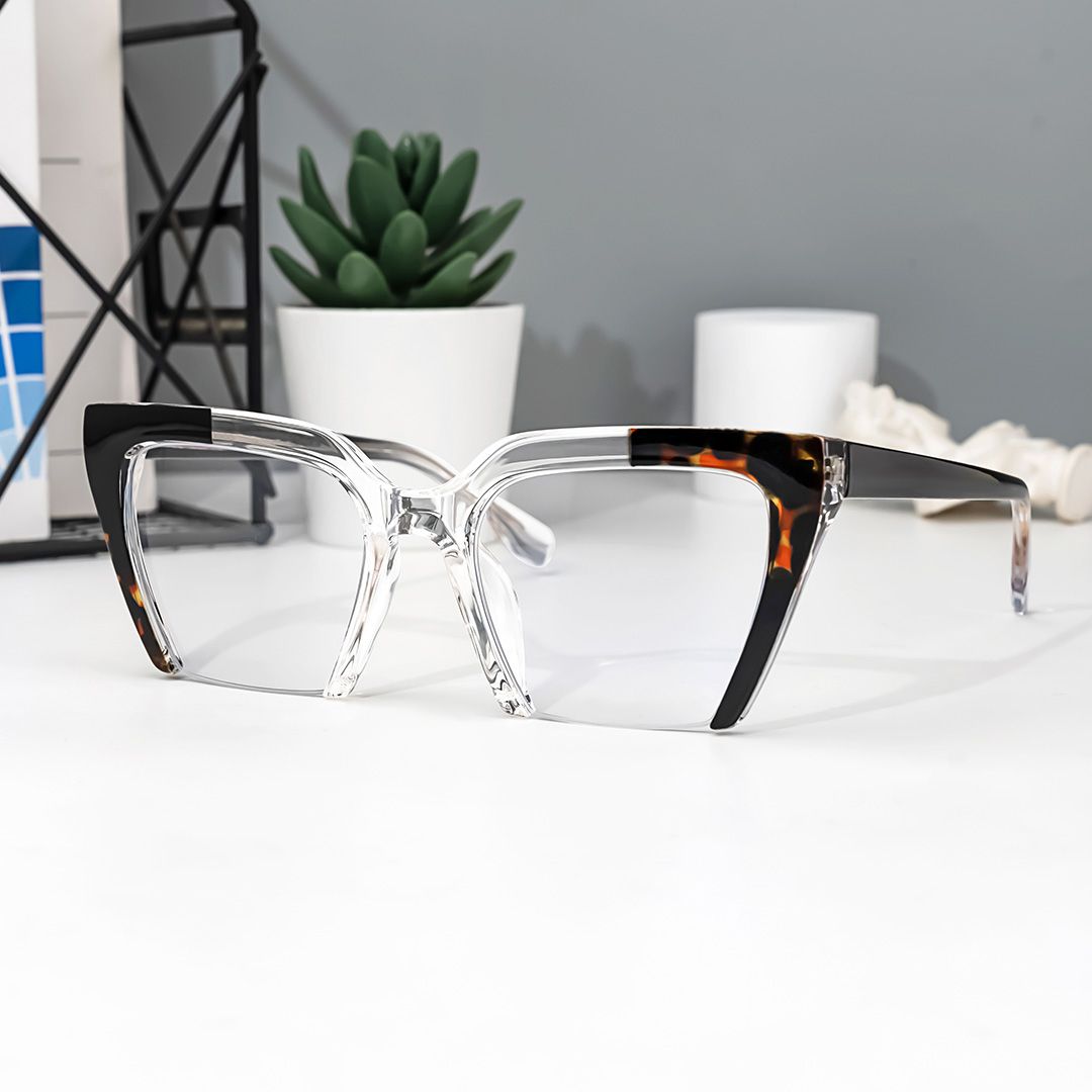 Shaun Cateye Black Glasses4