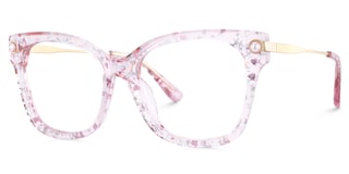 Vernella Square Pink Glasses3