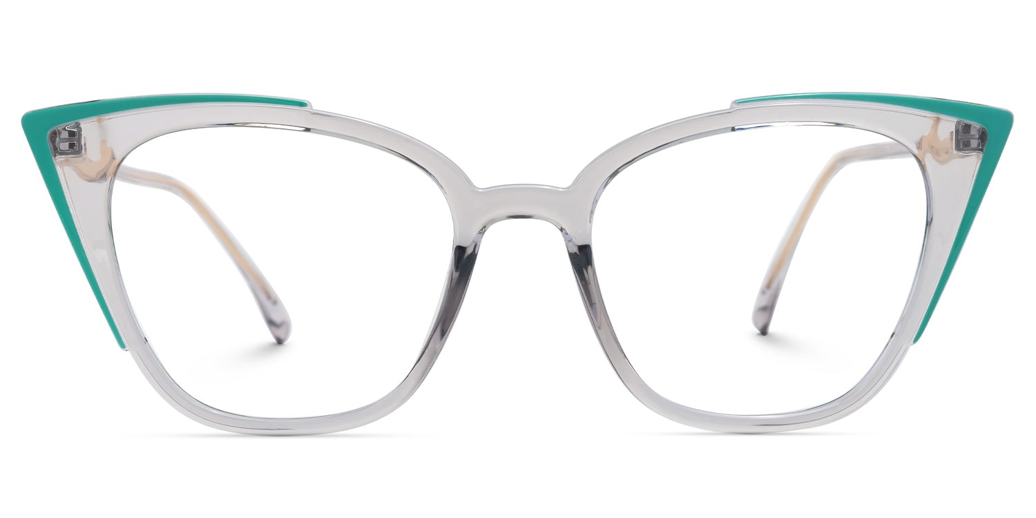 Cateye Darielle Gray Glasses deals -Zeelool Glasses0