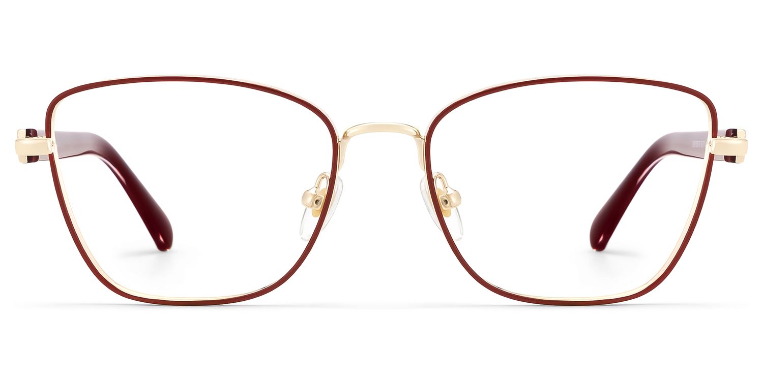 Lucille Red Butterfly Glasses | ZEELOOL