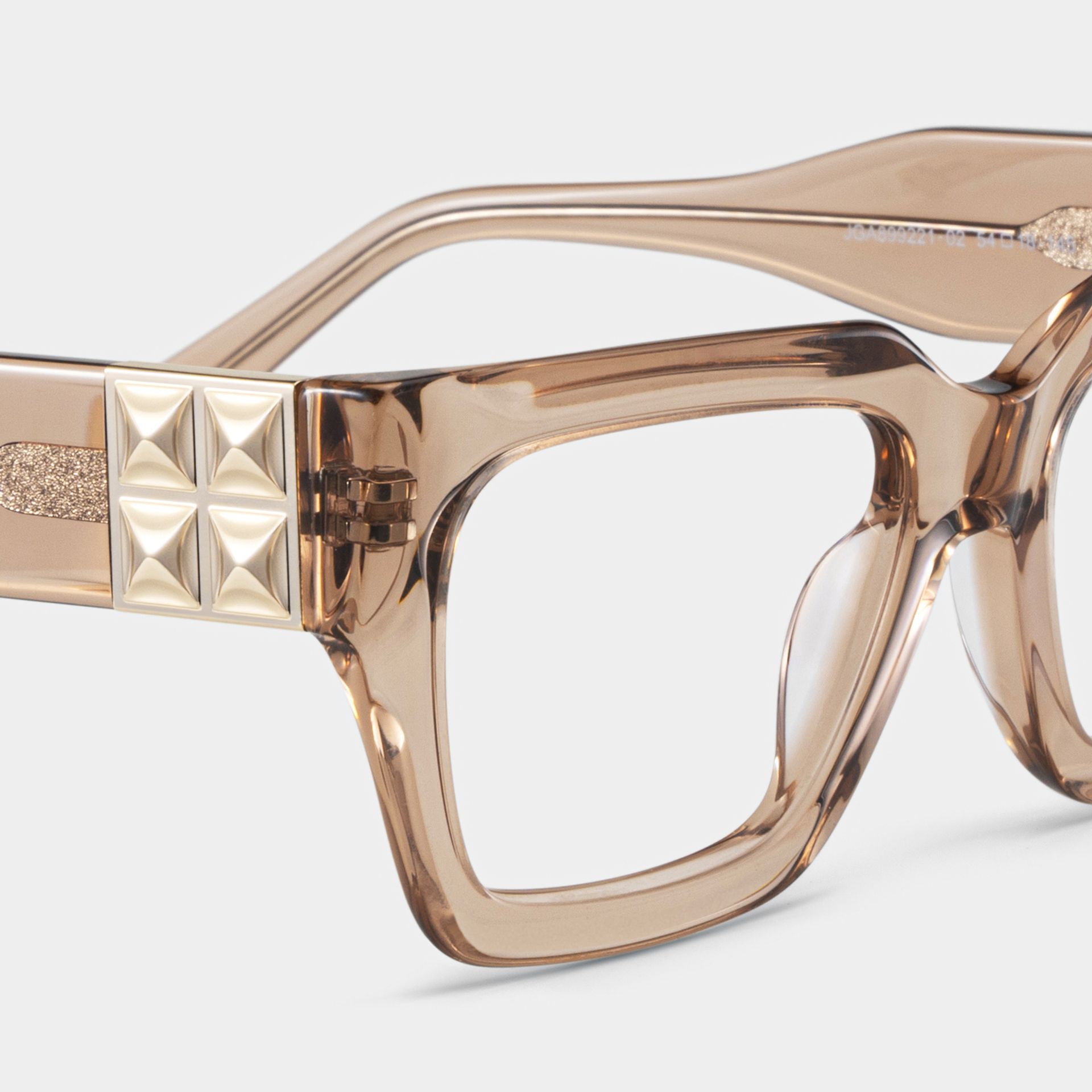 Maddox Beige Frame Glasses with Square Frame Online | ZEELOOL9