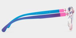 Dale  Round Blue Pink Glasses4