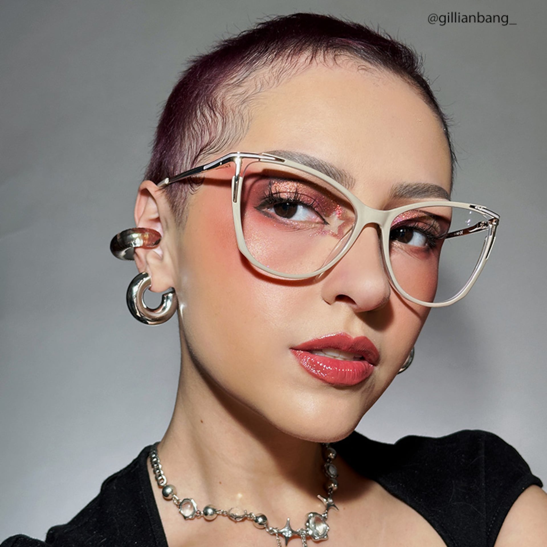 Yomary Cateye Khaki EyeGlasses | Zeelool Optical9