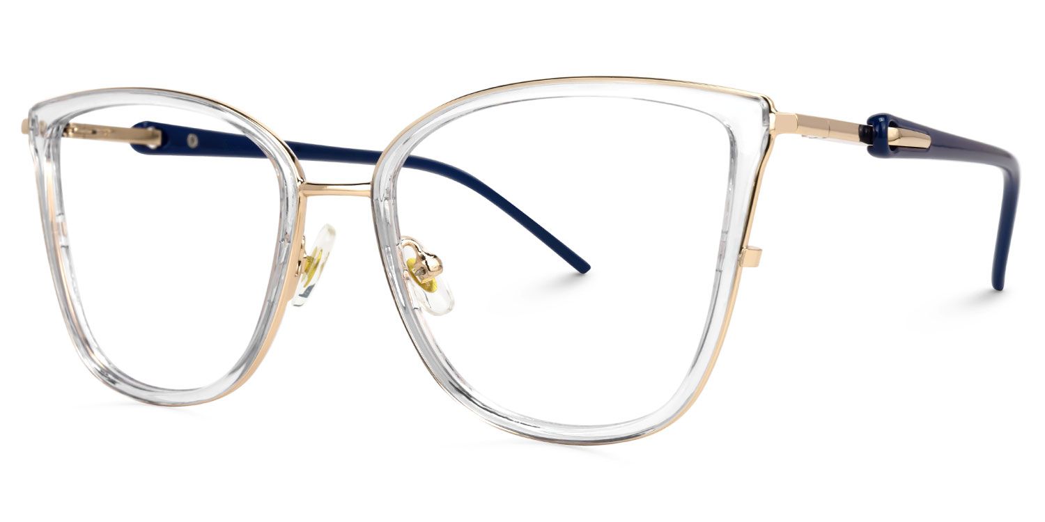 Cateye Marisa Blue Glasses deals -Zeelool Glasses1