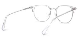Geno Browline Clear Glasses3