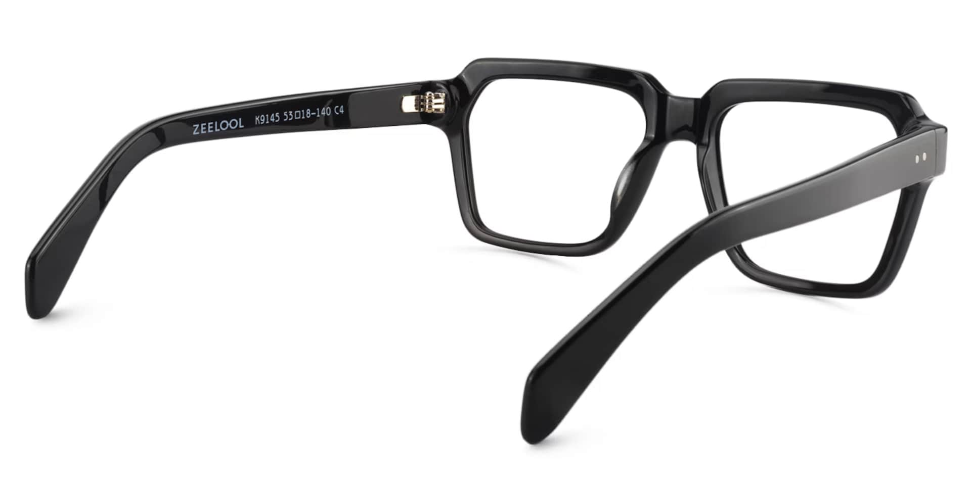 Square Black Glasses | Zeelool Glasses5