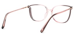 Rodz Square Pink-Tan Glasses3