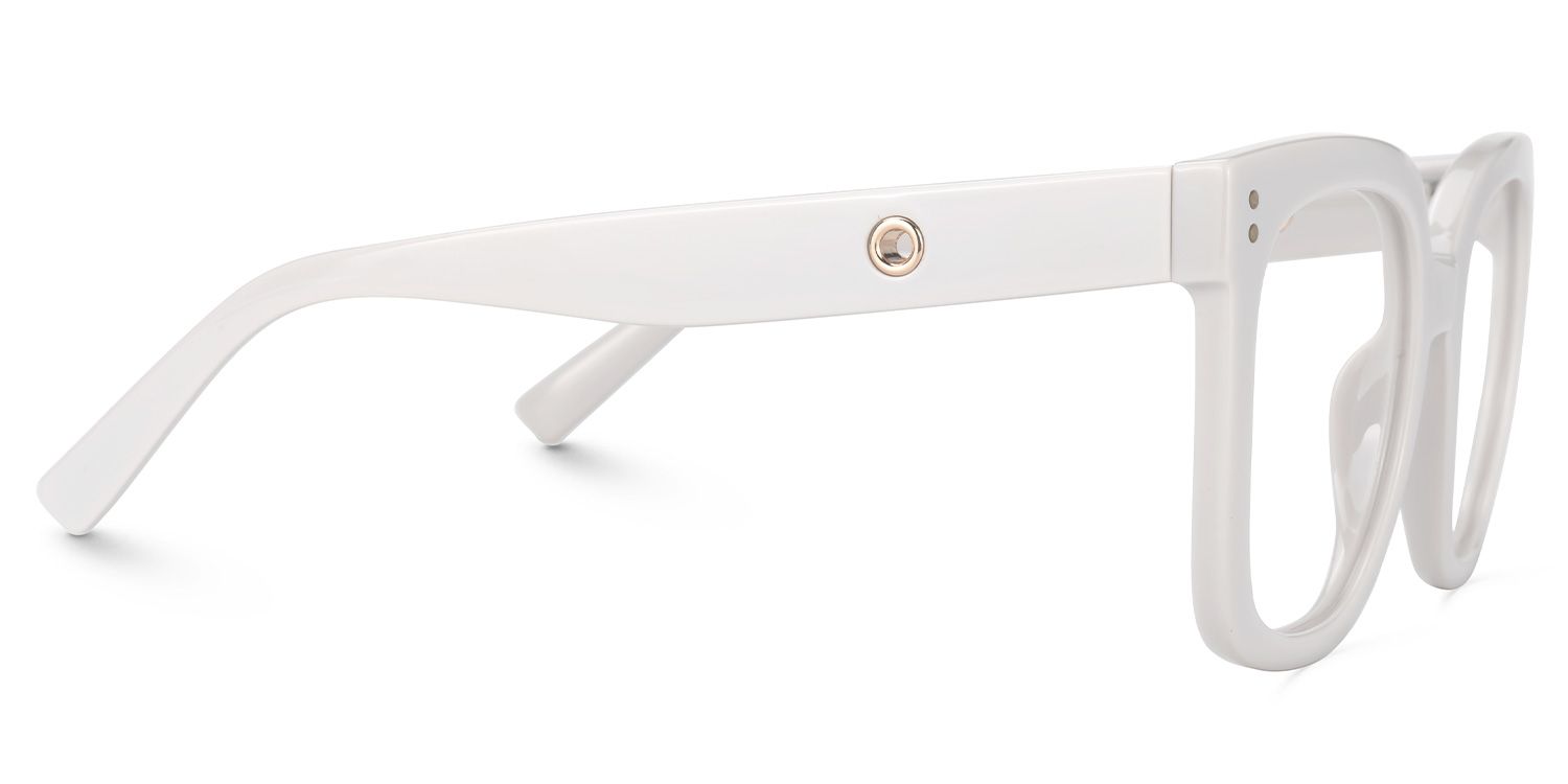 TR90 Ebony Eyeglasses, Ebony Square Glasses -Zeelool Glasses