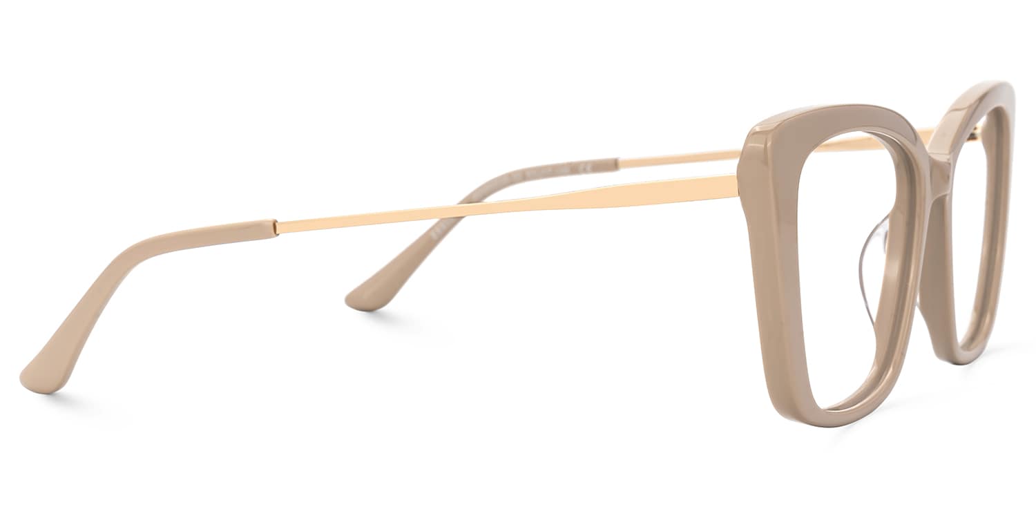 Sheyla Cateye Khaki Glasses3