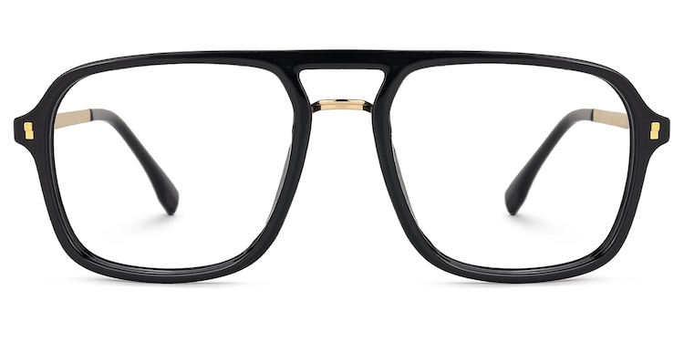 Kilworth Aviator Black Glasses