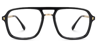 Kilworth Aviator Black Glasses1