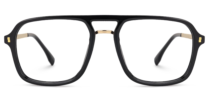 Kilworth Aviator Black Glasses
