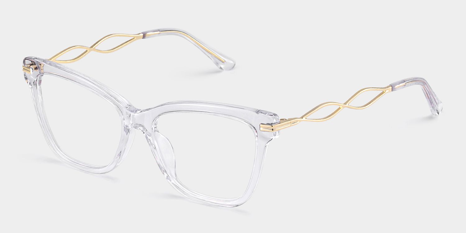 Mason Eyeglasses in Cat eye Clear Frame | Zeelool3