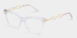 Mason Cat eye Clear Glasses3