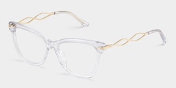 Mason Cat eye Crystal Glasses3