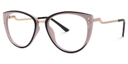 Jacques Cateye Two-Tone Glasses1
