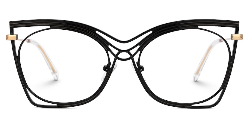 Ballou Butterfly Black Glasses