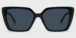 Emery Black Square Sunglasses0