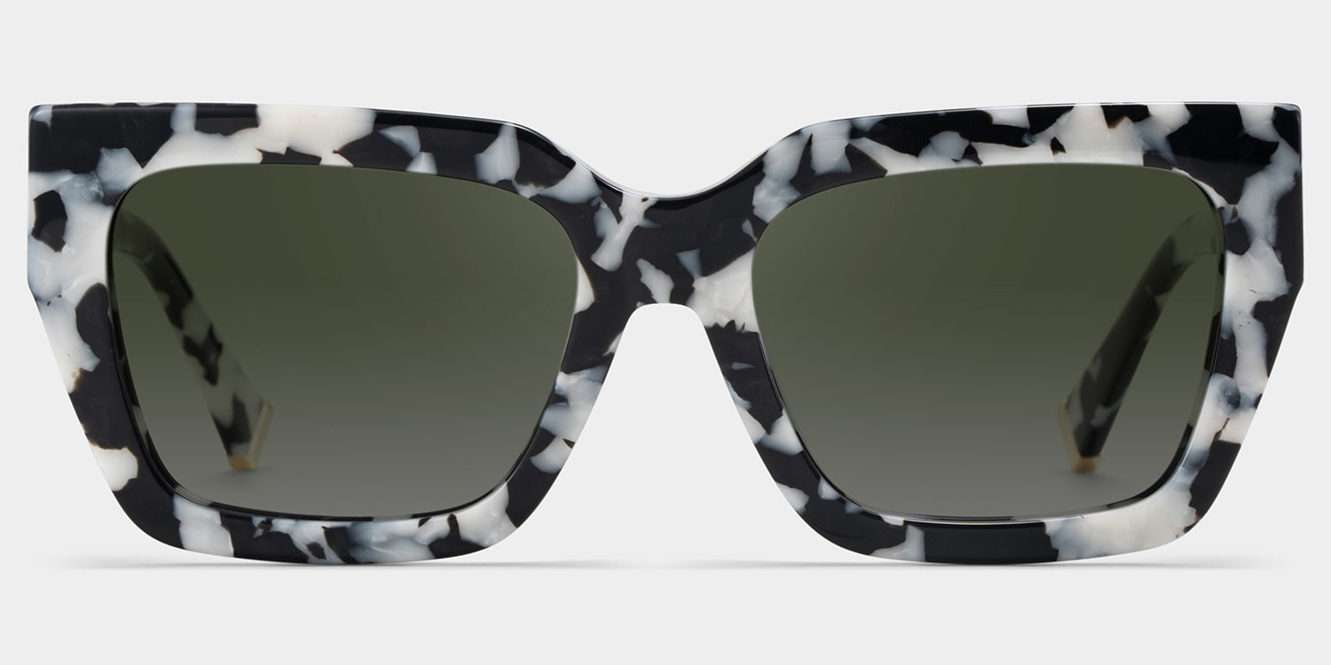Maddox Pattern Frame Glasses with Square Frame Online | ZEELOOL