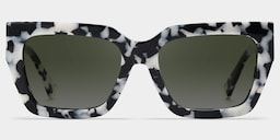 Maddox Square Pattern Polarized Sunglasses2