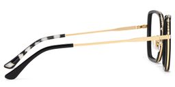 Fiona Square Black Glasses7