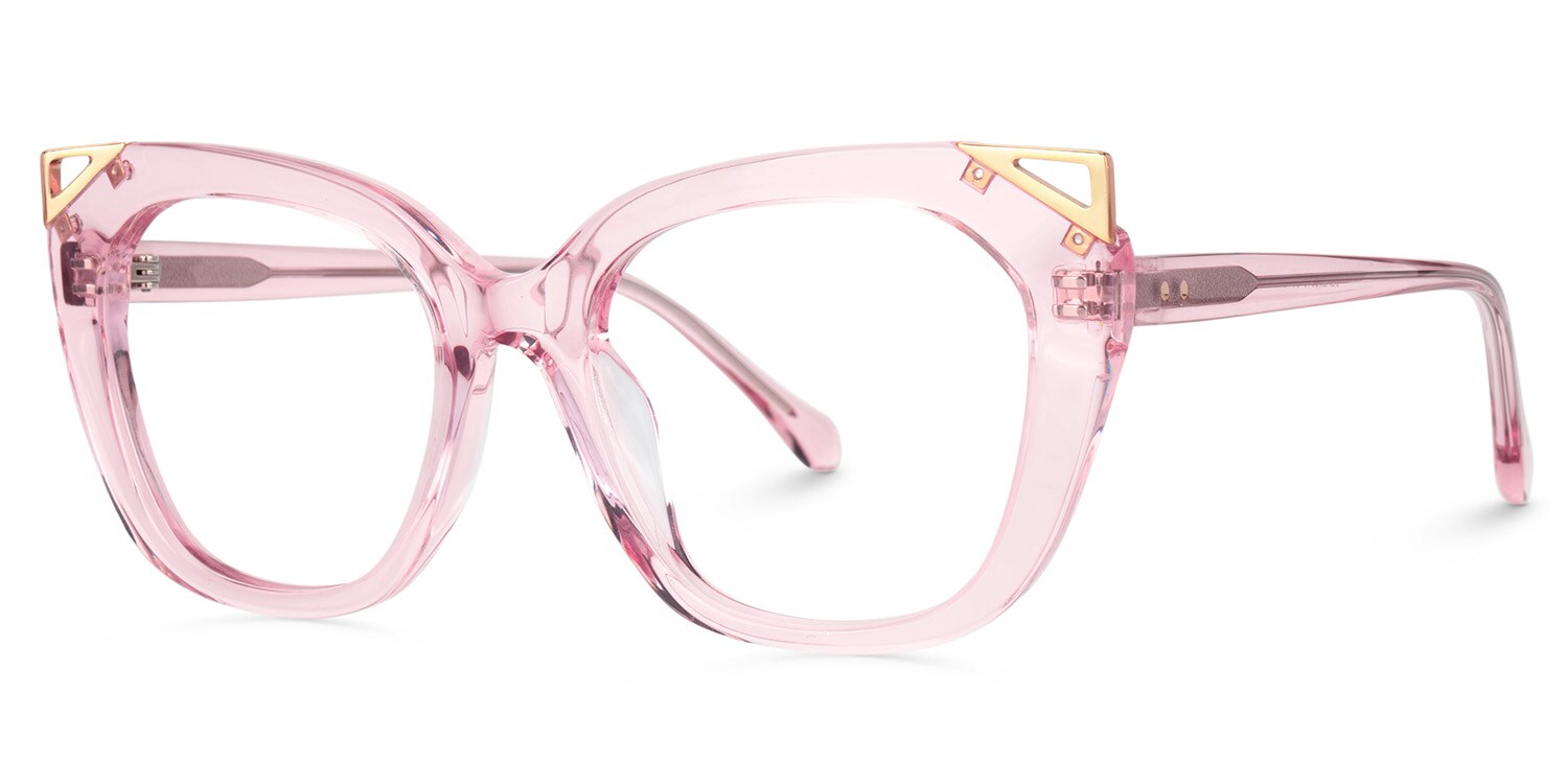 Hellena Cateye With Pink Glasses for Ladies | Zeelool1