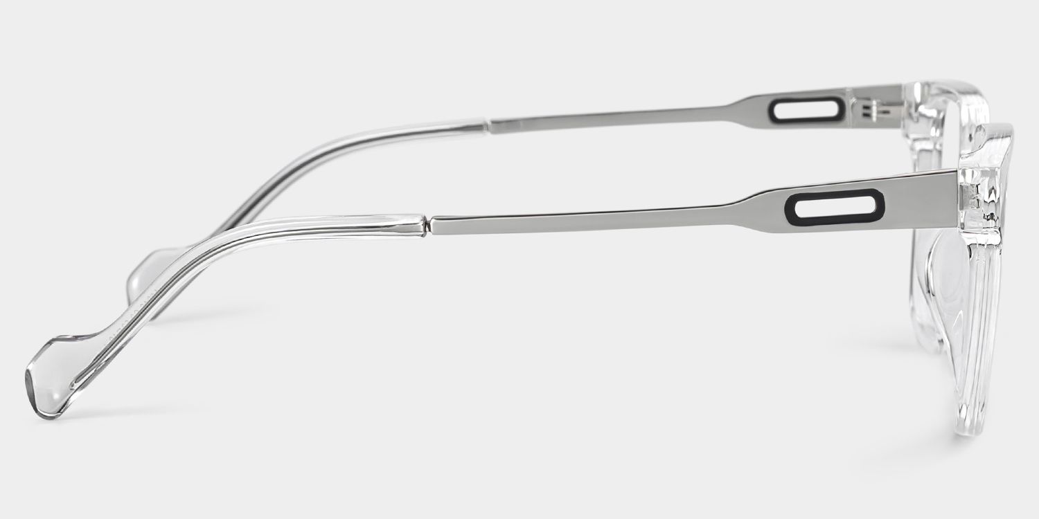 Mabel Eyeglasses in Square Clear Frame | Zeelool4