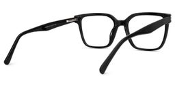 Rucker Rectangle Black Glasses3