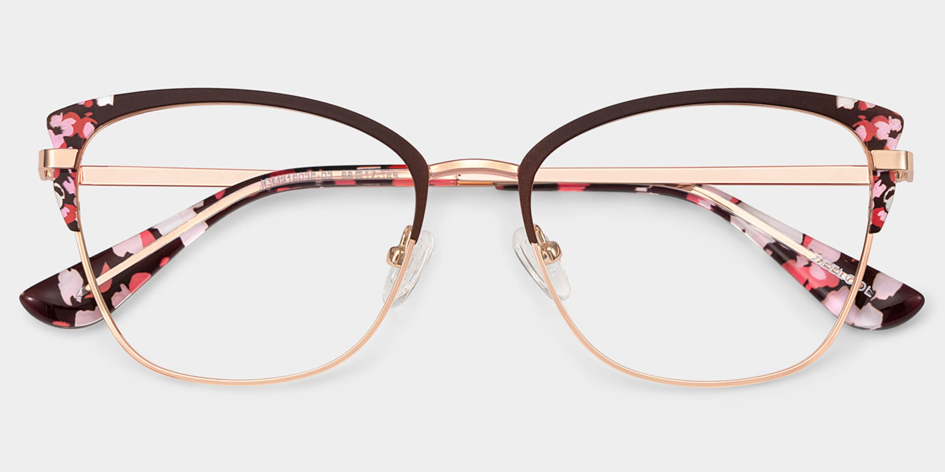 Mariana Brown Frame Glasses with Rectangle Frame Online | ZEELOOL2