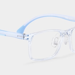 Sunny Rectangle Blue Glasses5