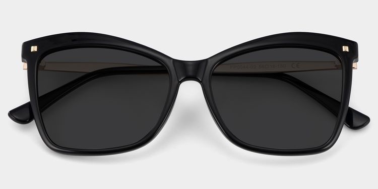 Isaebella Butterfly Black Glasses