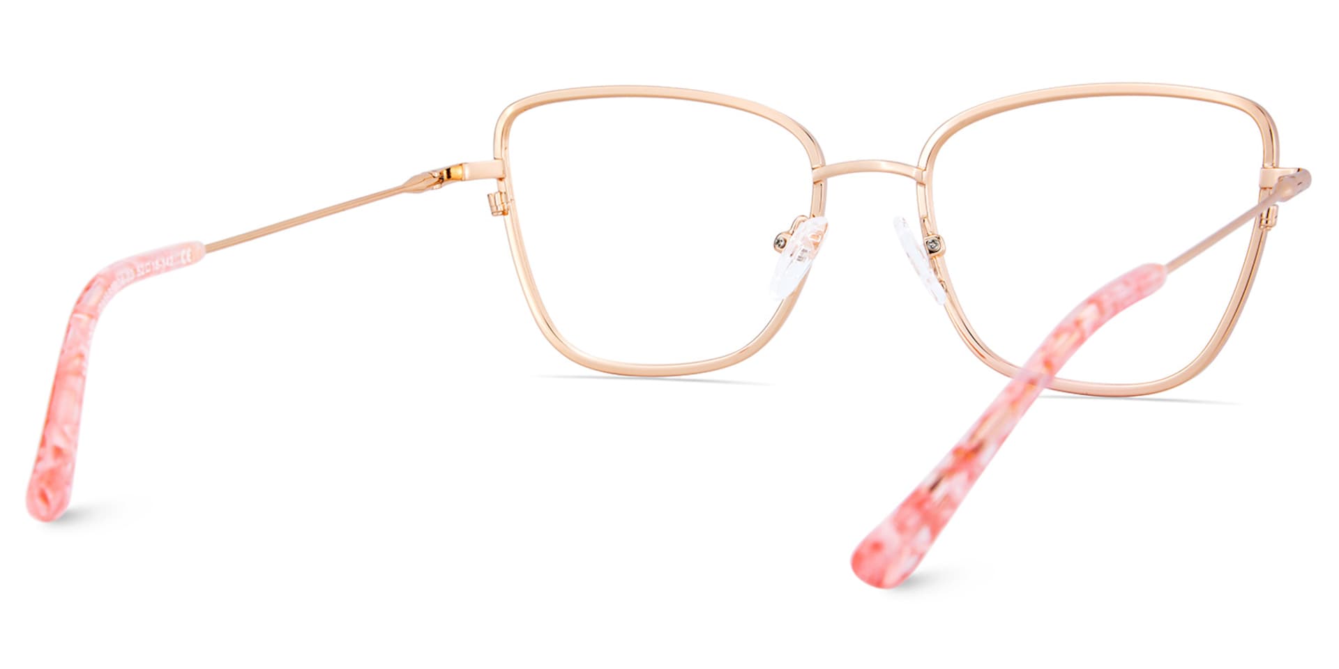 Rose Gold Metal Glasses Frames5