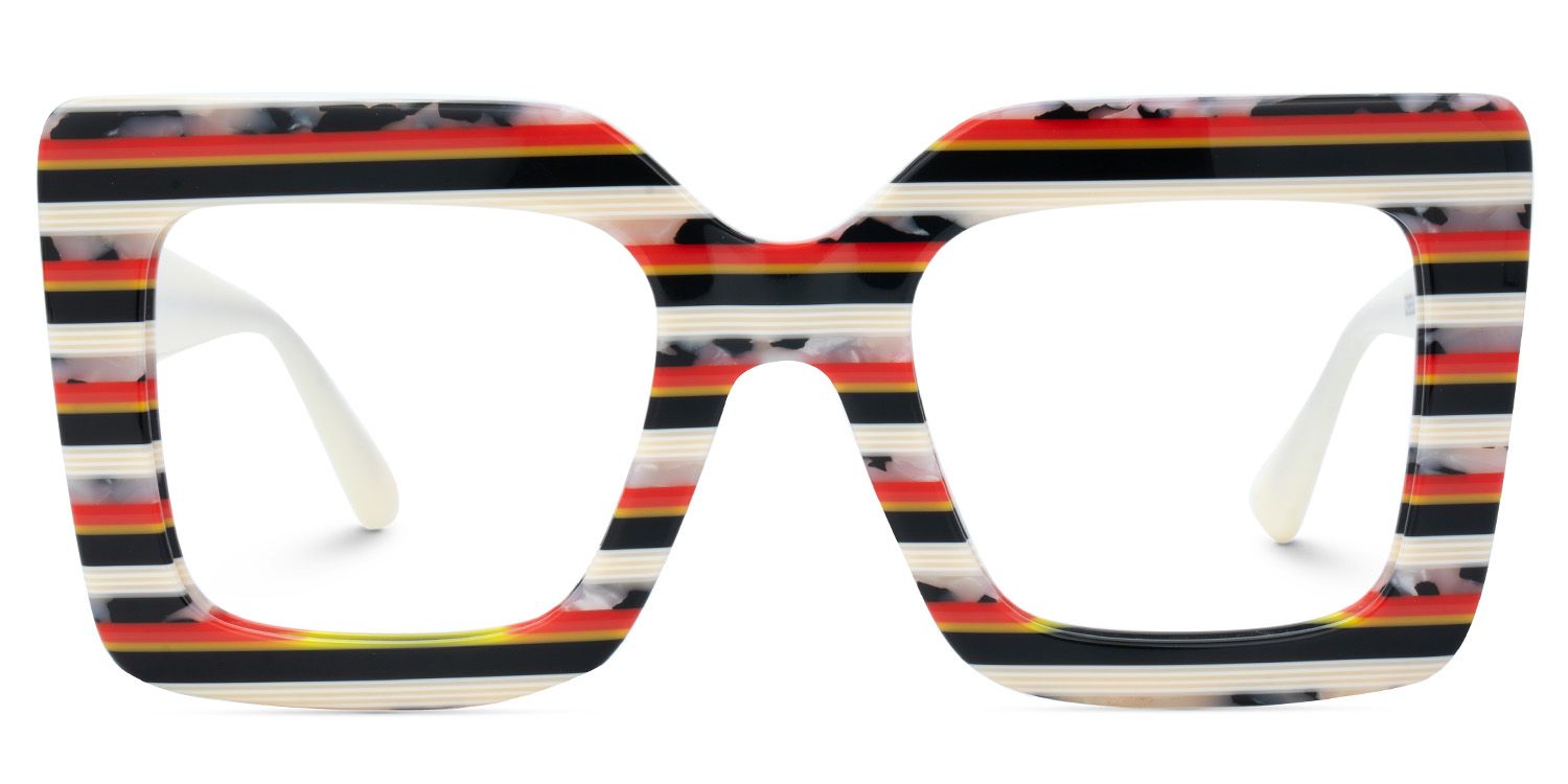 Beitané Thick Square Frame Glasses | Zeelool1