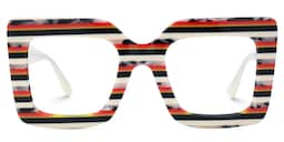Beitané Square Multicolor Glasses1