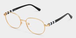 Willa Oval Gold Glasses3