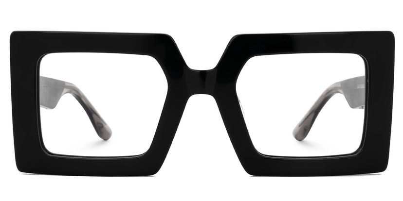 Tiffaney Square Black Glasses